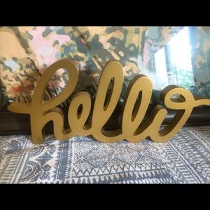 HELLO sign Threshold